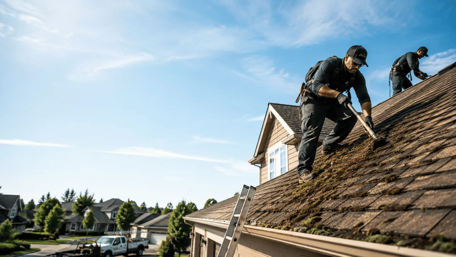 Roof Moss Removal in Homewood, CA near me